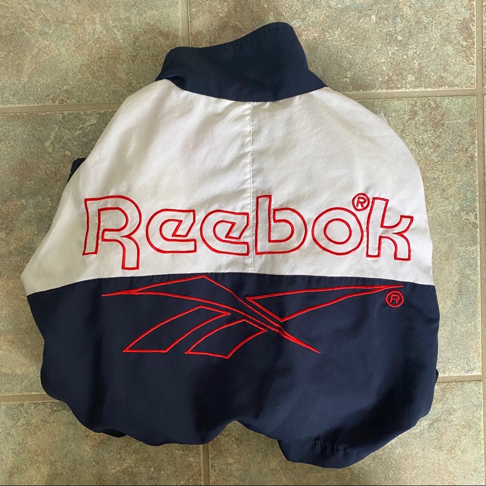 Vintage Reebok windbreaker jacket